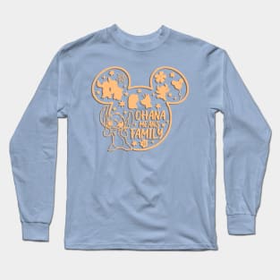 Ohana means family | nostalgia Long Sleeve T-Shirt